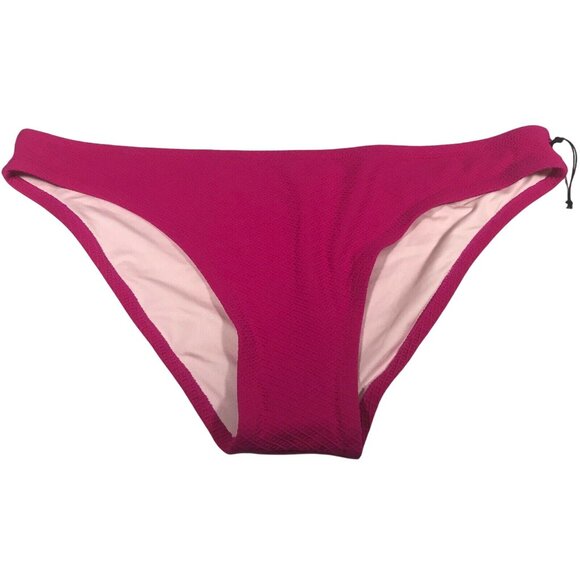 Shade & Shore Womens Size XL Swim Bikini Bottom Low Coverage Cheeky Red New - Picture 1 of 8